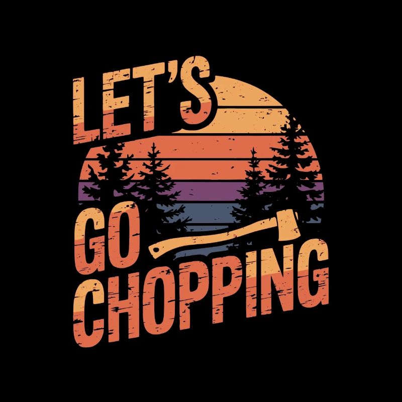 Chopping Wood Lumberjack Tree Cutter