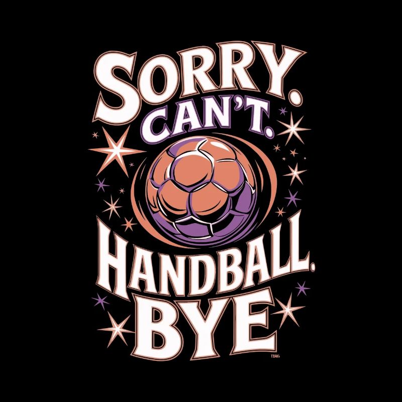 Handball vintage Spruch