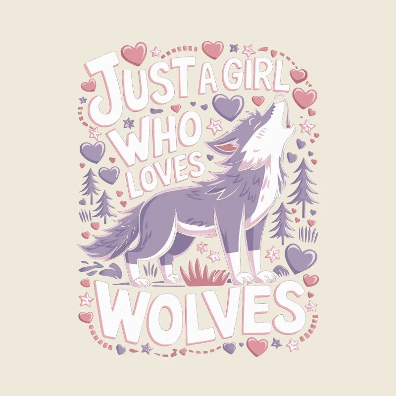 Wolf Girl Saying