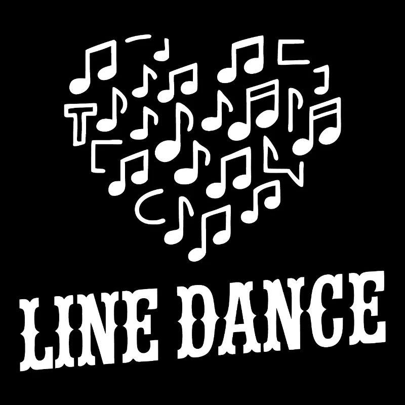 Line Dance Tanzen mit Liebe und dem Herzen