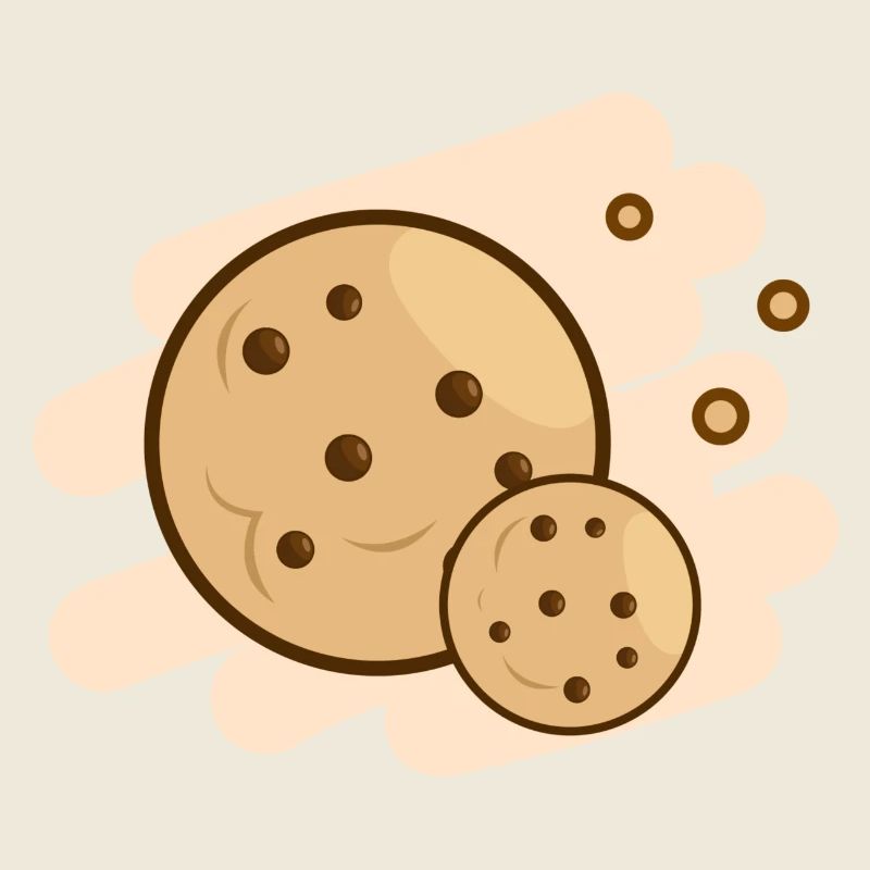 Biscuits au chocolat Savoureux Design