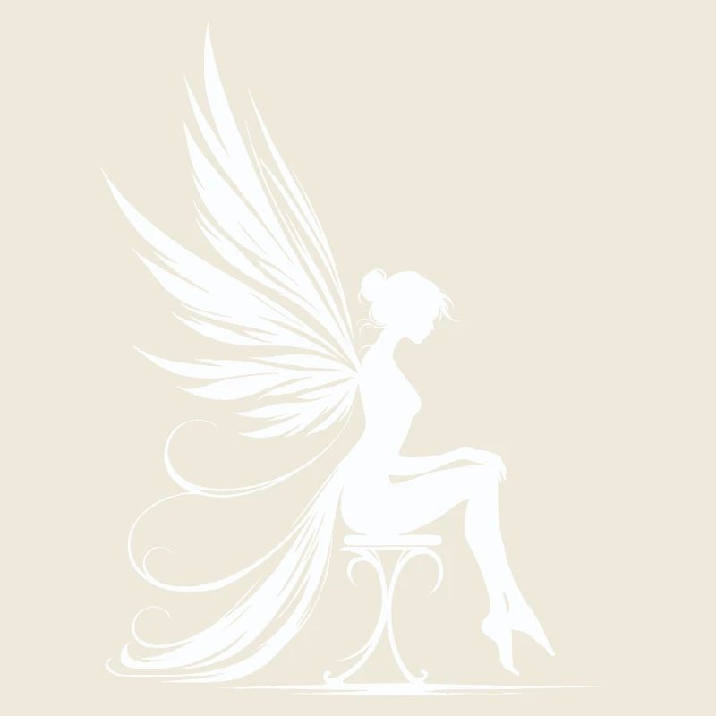 Thought wings in the moonlight