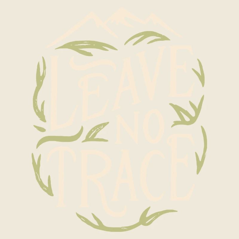 Leave no trace hiking