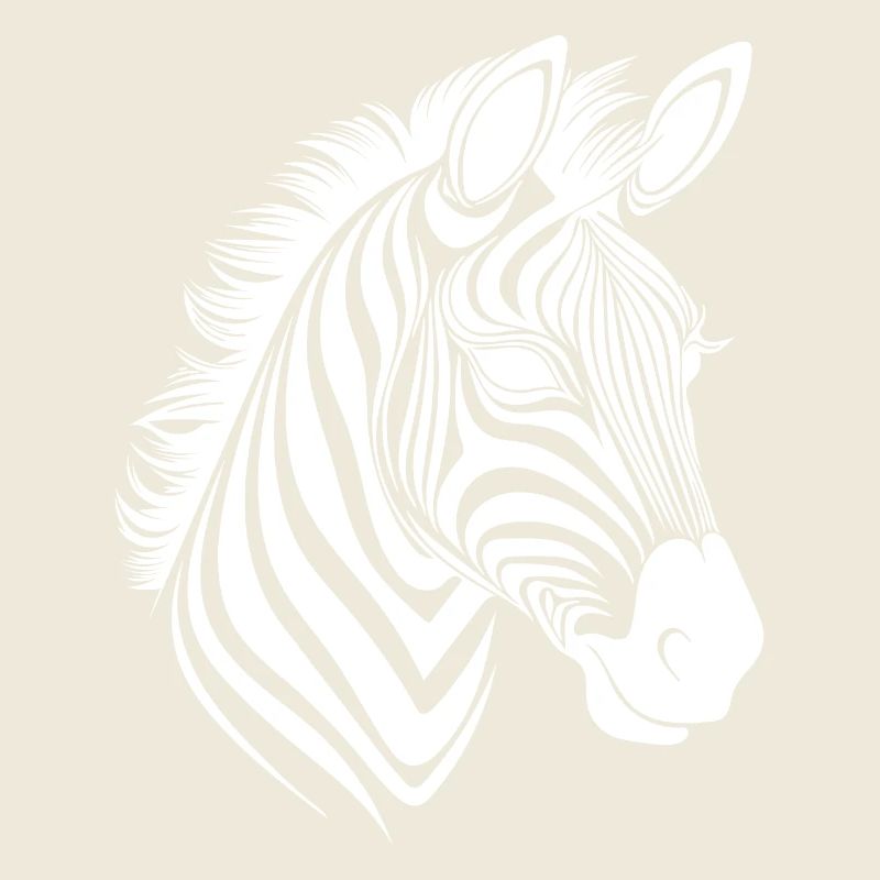 Zebra Elegant mit schönem Streifenmuster