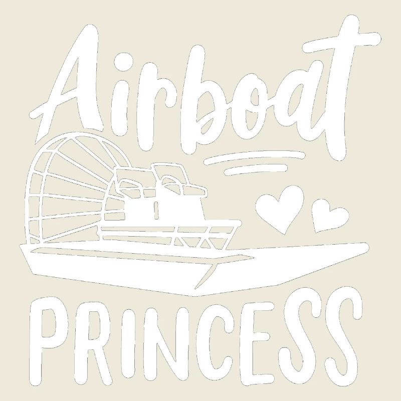 Airboat Princess Beach Sea Lover