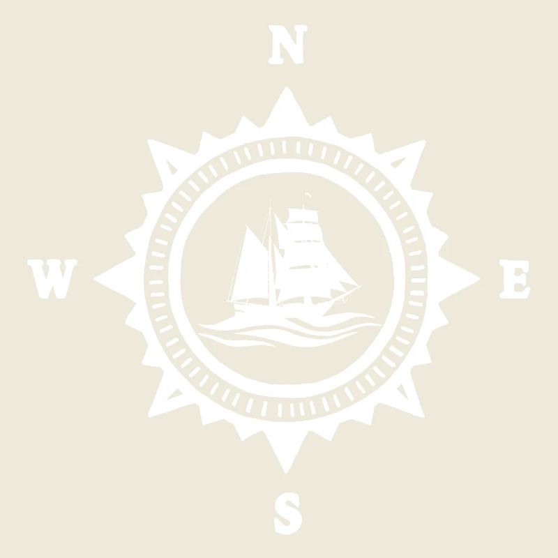 Das weiße Boot und der Kompass