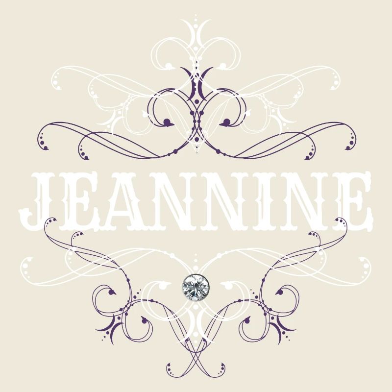 Jeannine Name Vorname Personalisiert