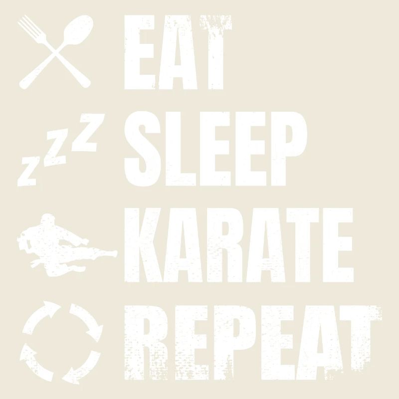 Eat Sleep Karate Repeat
