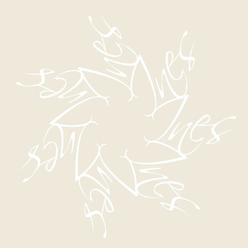 Ines Name Namensmandala