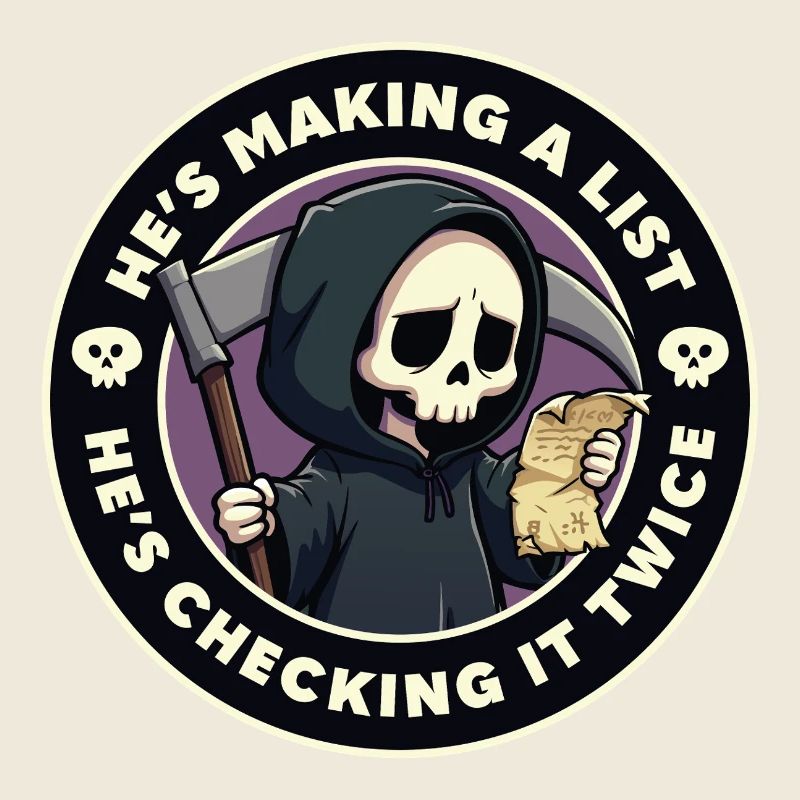 Er macht eine Liste, er überprüft sie zweimal