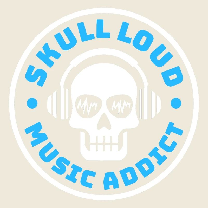 Crâne Skull Loud – Music Addict