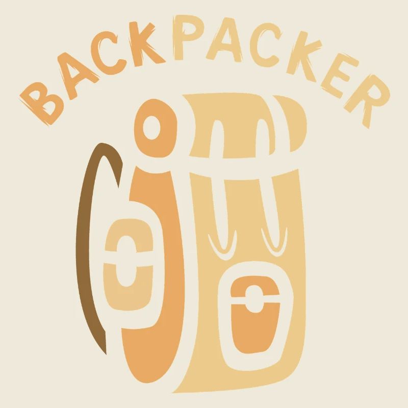 Backpacker Comic Rucksack Design