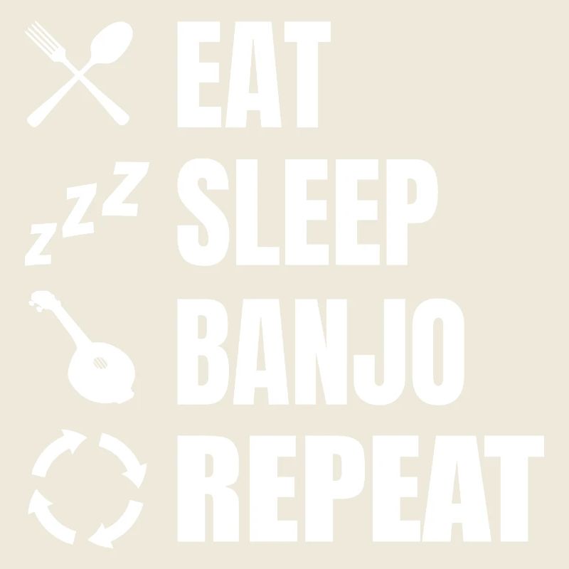 Mange, dors, Banjo, répète