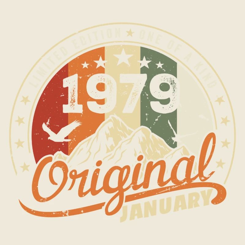 Original Born in January Birthday | January 1979