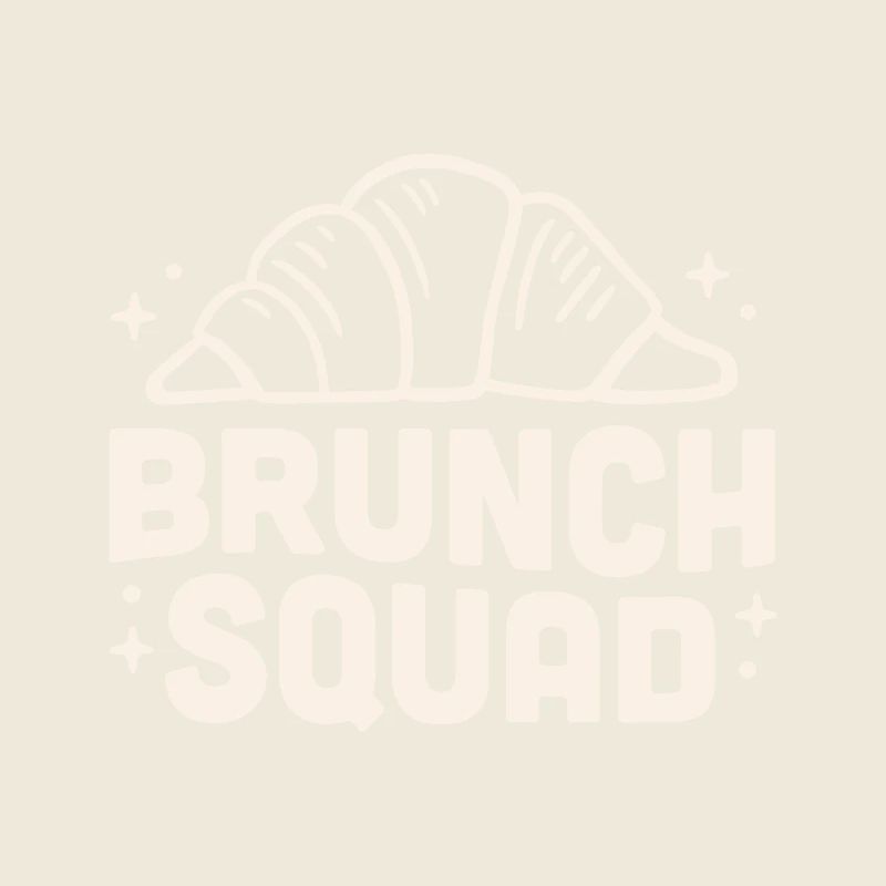 Brunch squad croissants