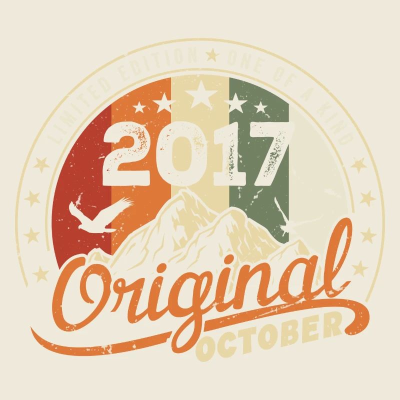 Oktober 2017 Geburtstagsgeschenk Oktober 2017