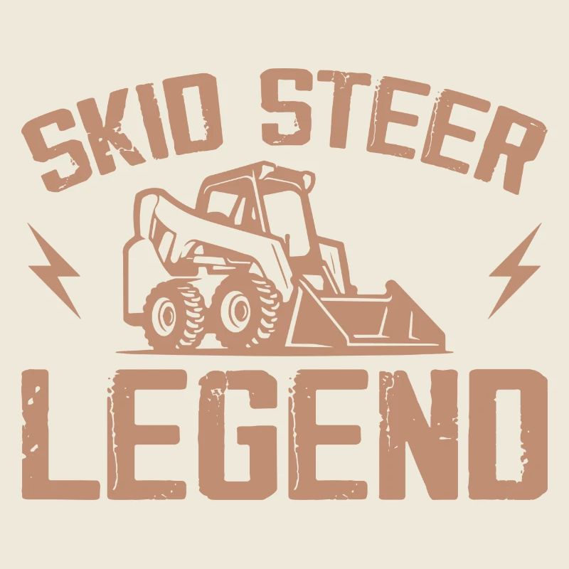 Never Underestimate An Old Man With A Skid Steer