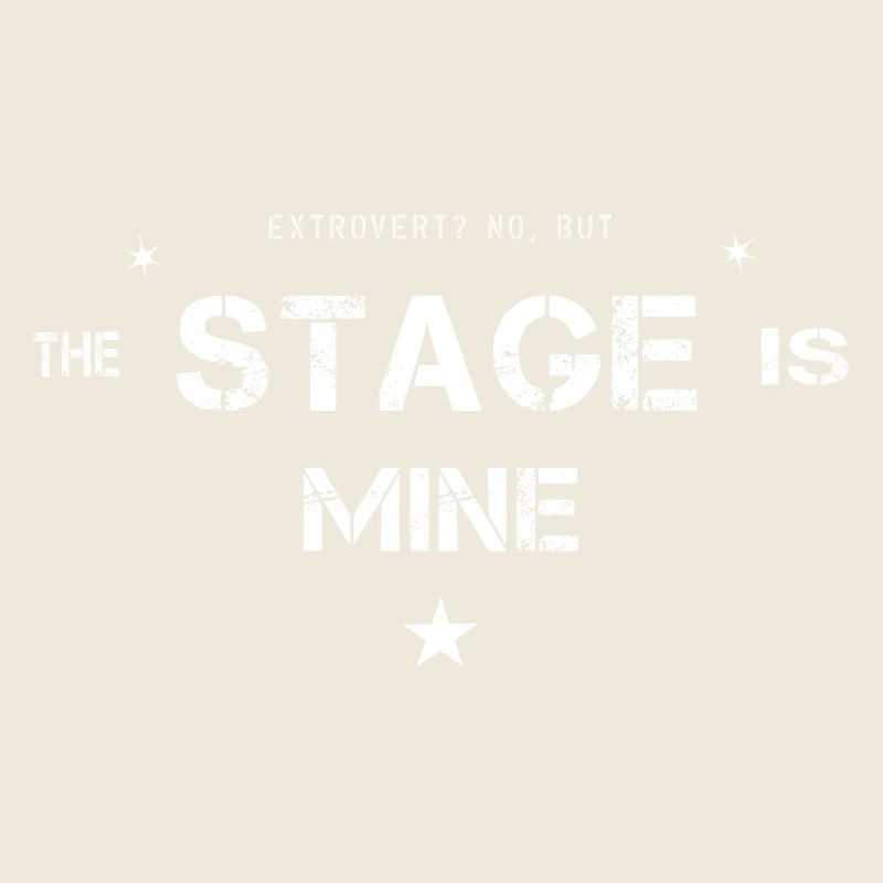 extrovertiert Mittelpunkt