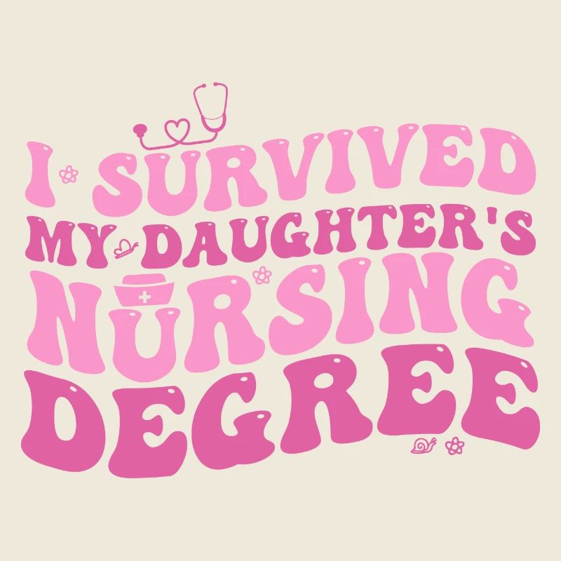 Ich habe den Krankenpflegeabschluss meiner Tochter überlebt Krankenschwester Mutter