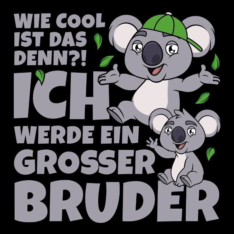 Koalabär Koala Geschwister cooler großer Bruder