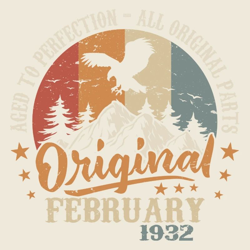 February 1932 - Born in February 1932