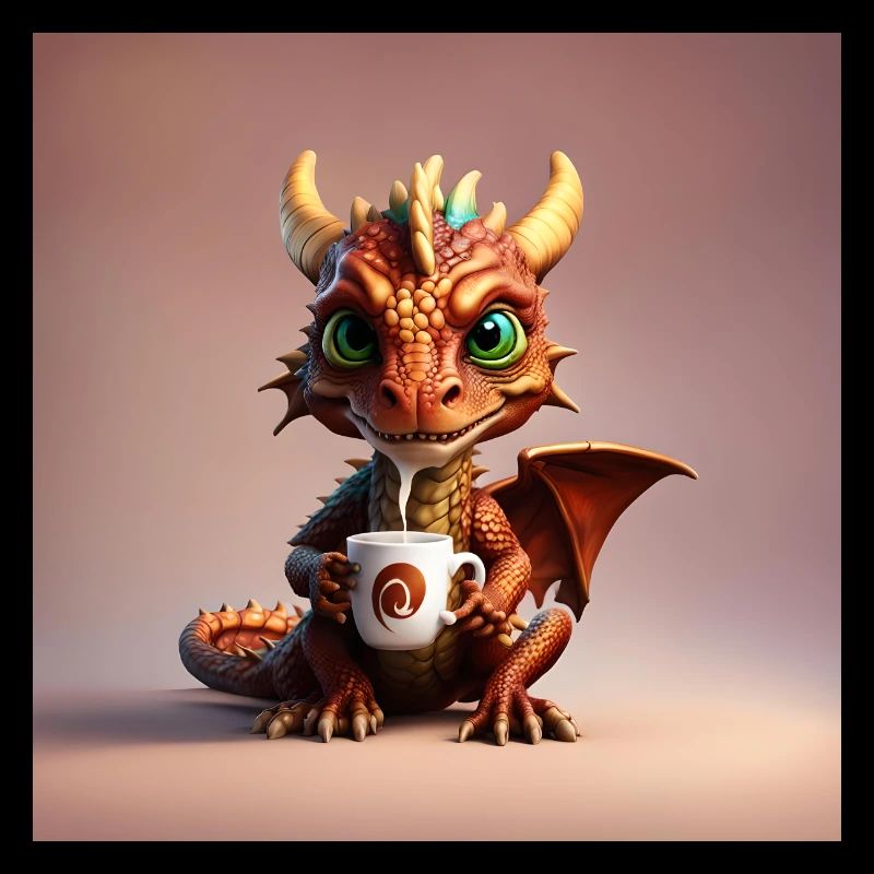Baby Coffee Dragon