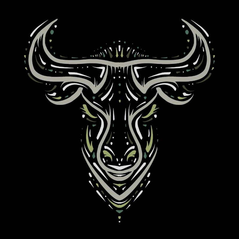 Taurus / Stier / Sternzeichen / Wikinger / Tattoo