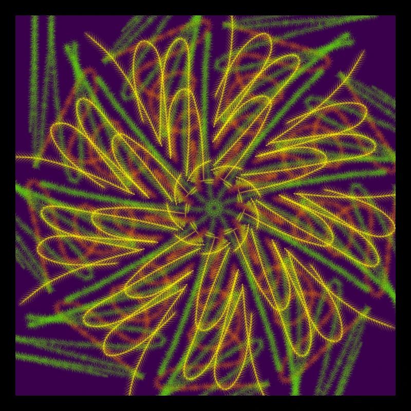 Abstraktes geometrisches buntes Sterndesign