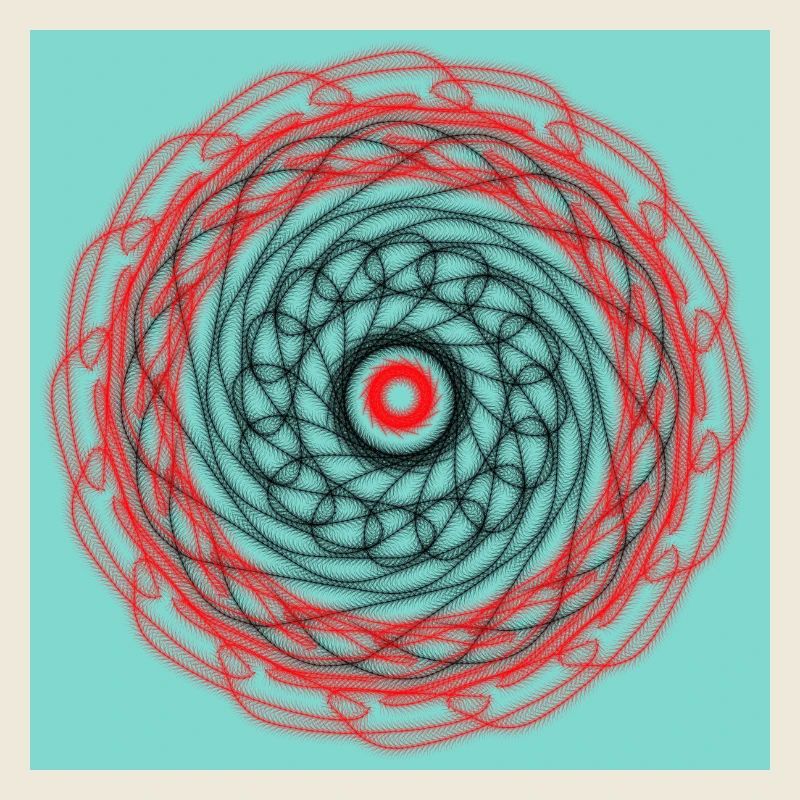 Abstract geometric design