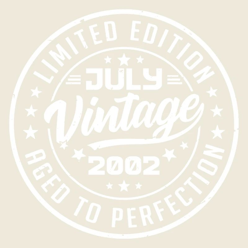 Made In July 2002 Vintage Anniversary 2002