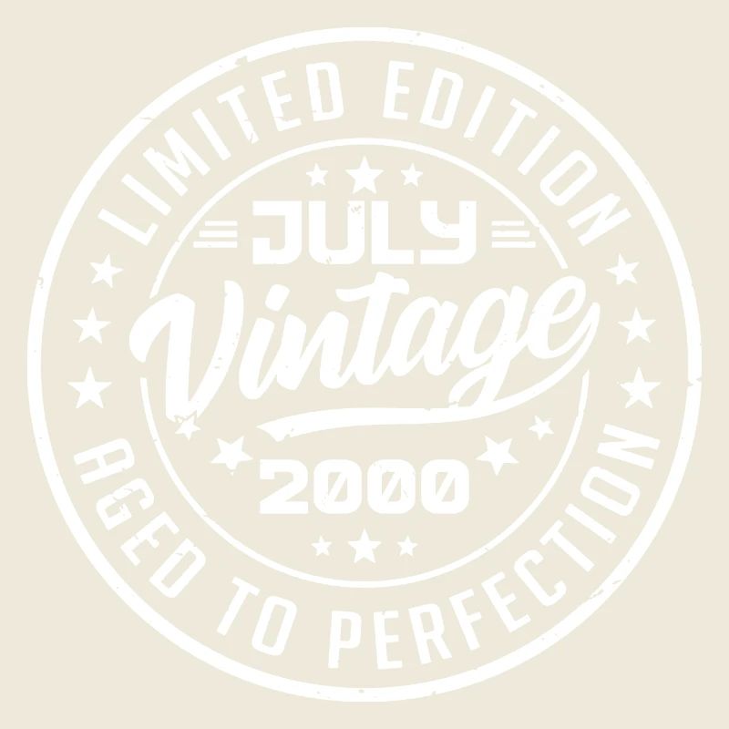 Fabriqué En Juillet 2000 Anniversaire Vintage 2000