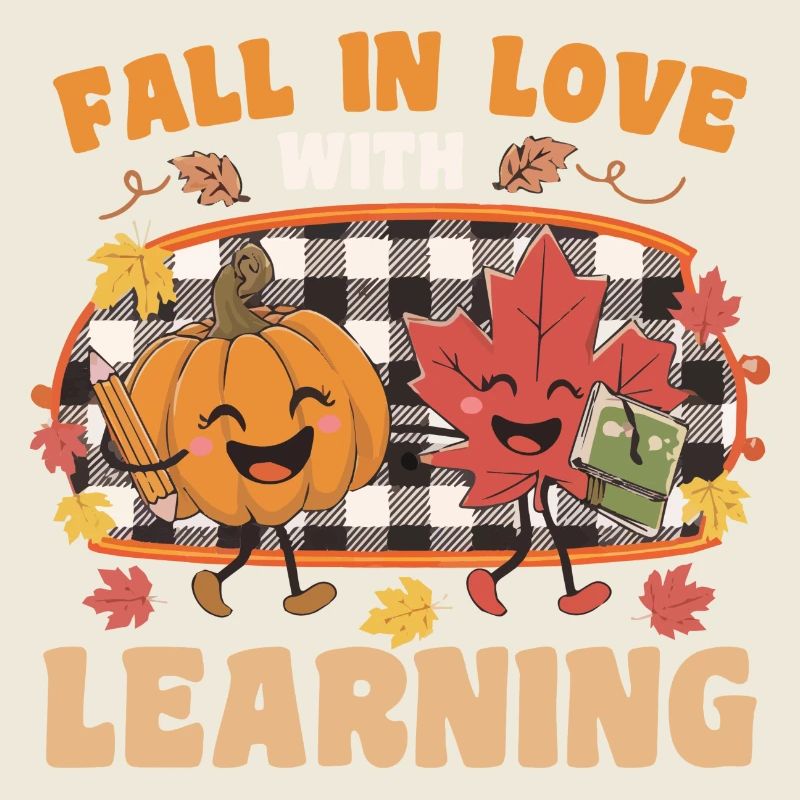 Fall In Love With Learning Autumn Pumpkin Teacher