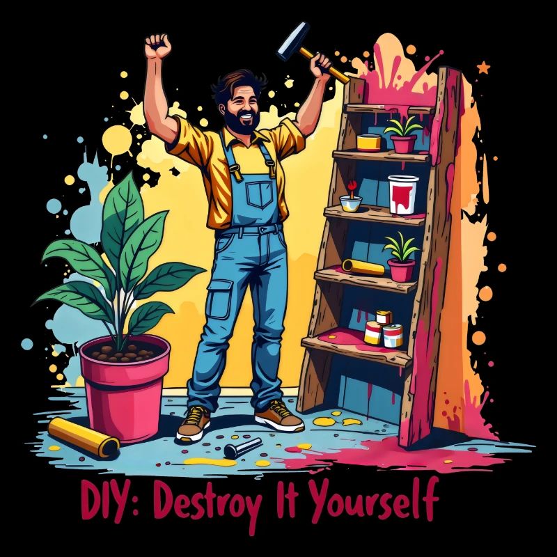 DIY Destroy it yourself - Craft Upcycling