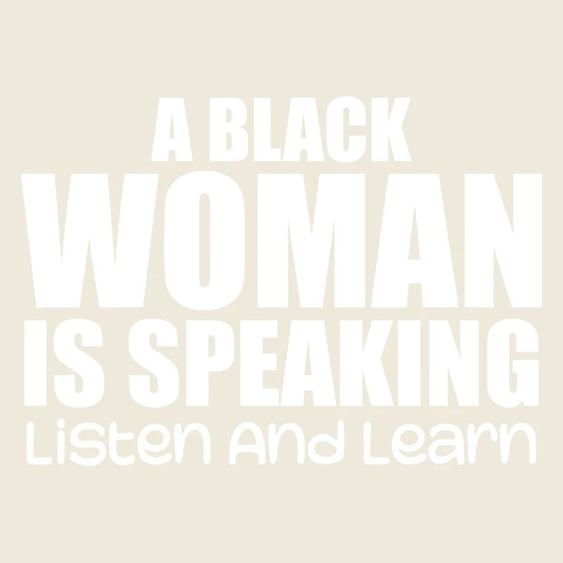 A Black Woman Is Speaking Listen And Learn