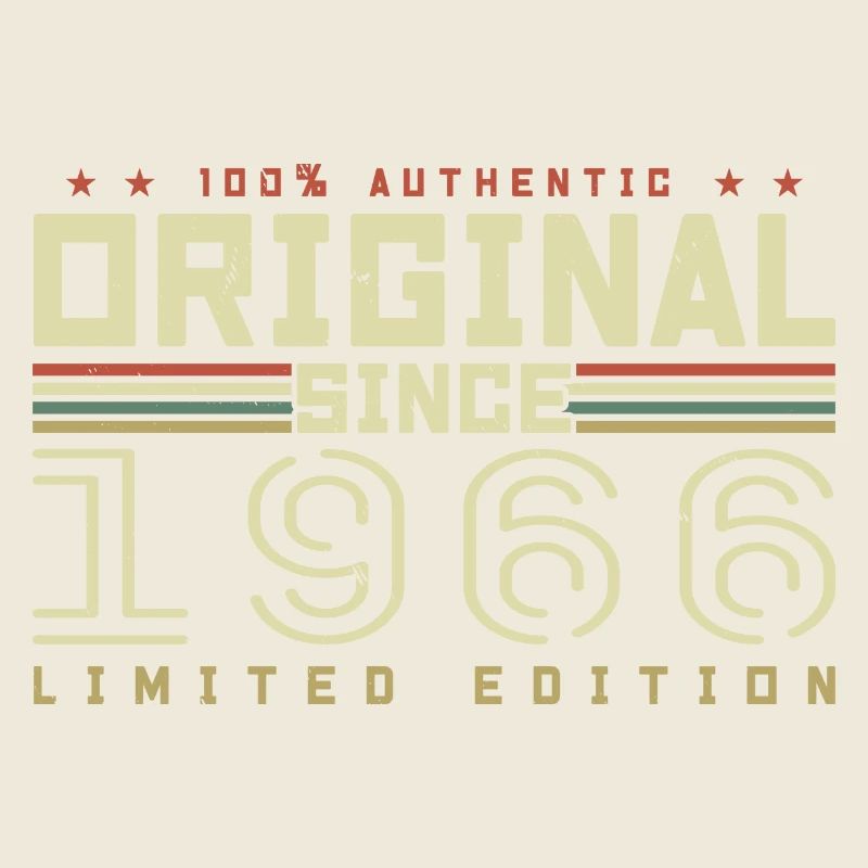 Original 1966 Retro 1966 Geburtstagsgeschenk 1966