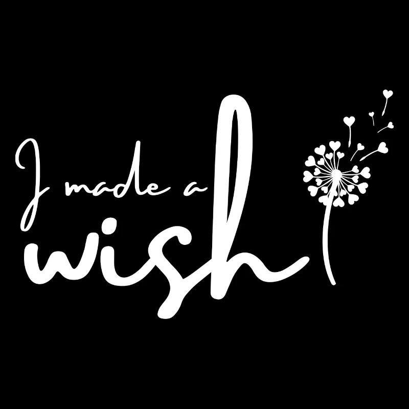 I made a wish & I came true | Mama Kind Spruch SET