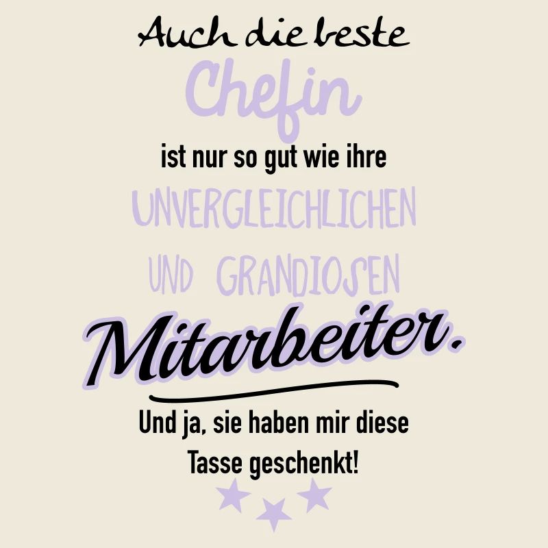Beste Chefin Tasse