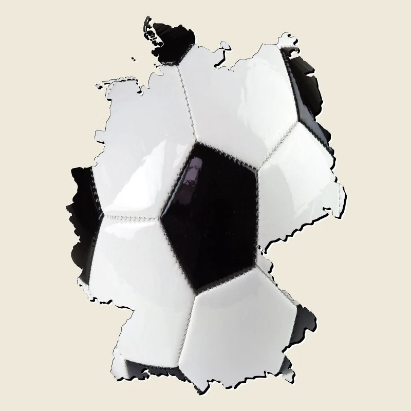 Germany Map Frames Real Football