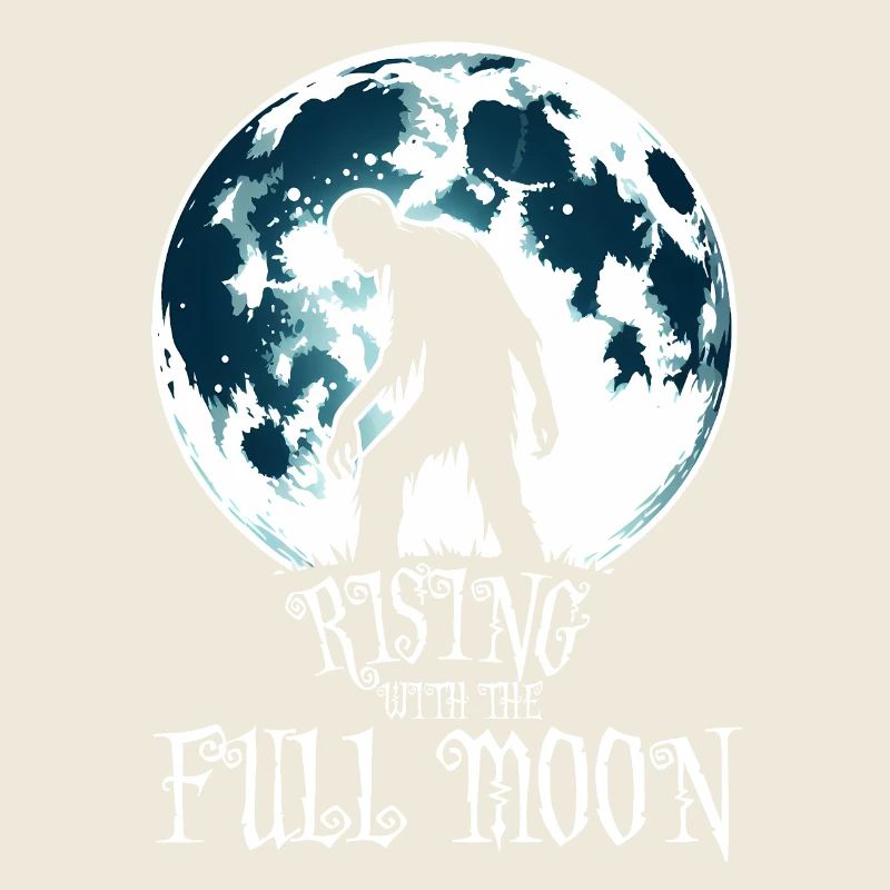 ZOMBIE RISING WITH THE FULL MOON