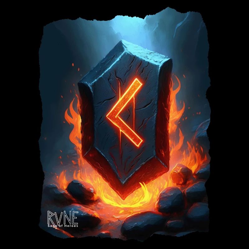 Kenaz Runes Artwork
