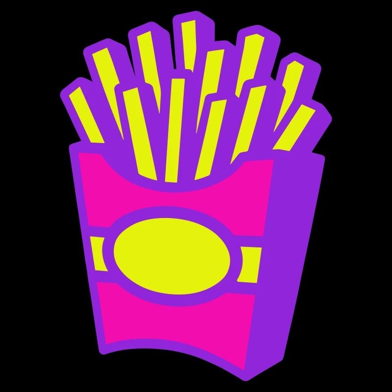 French Fries Pop Art