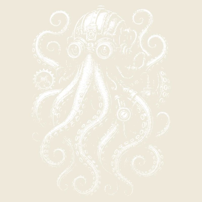 Design Steampunk Octopus