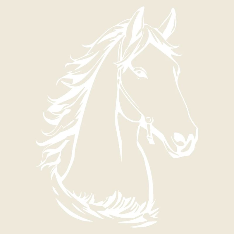 Cadeau élégant de design de chevaux pour les amateurs de chevaux