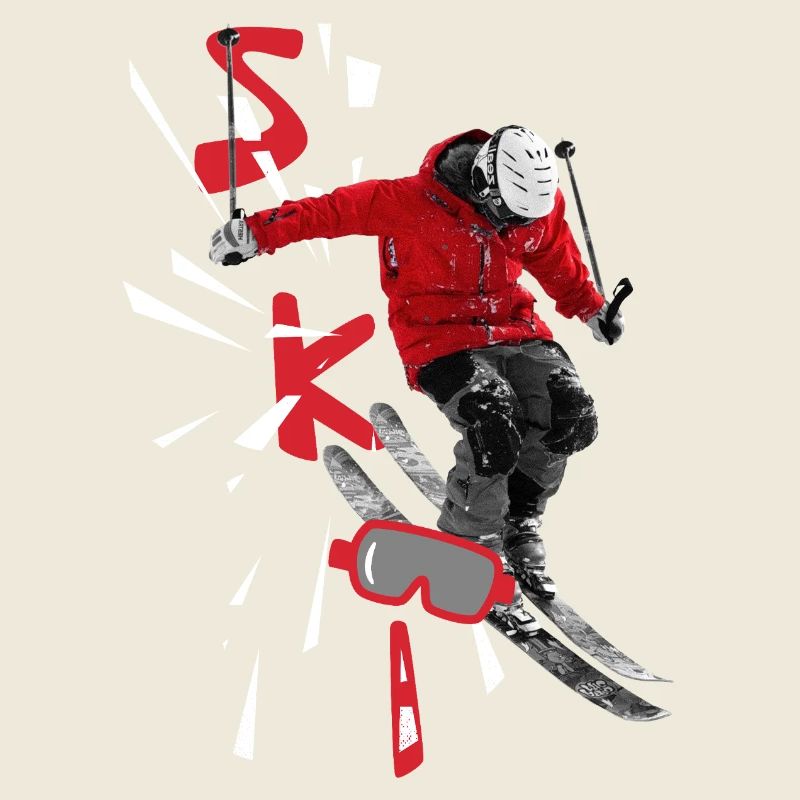 Ski - Skiurlaub - Skifahren