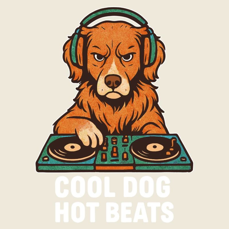 DJ Toller : Cool Dog - Hot Beats Retro Retriever
