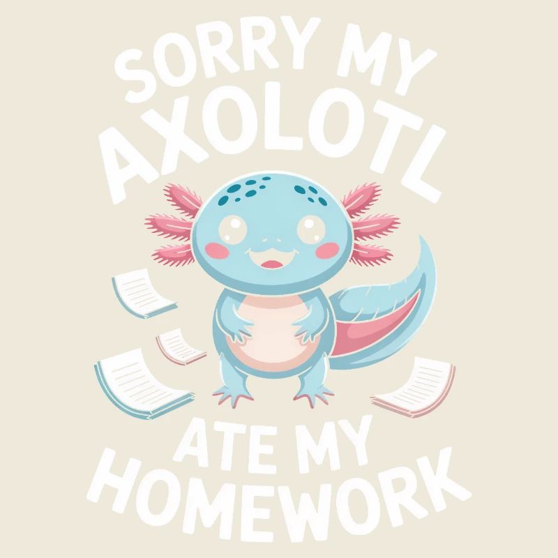 Axolotl Homework Apology