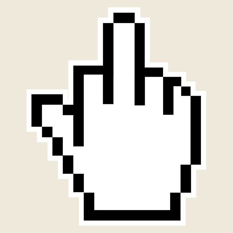 Mittelfinger Cursor Middlefinger