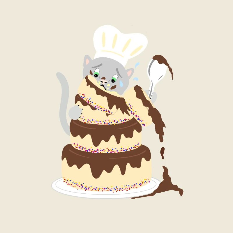 Cat cake failed