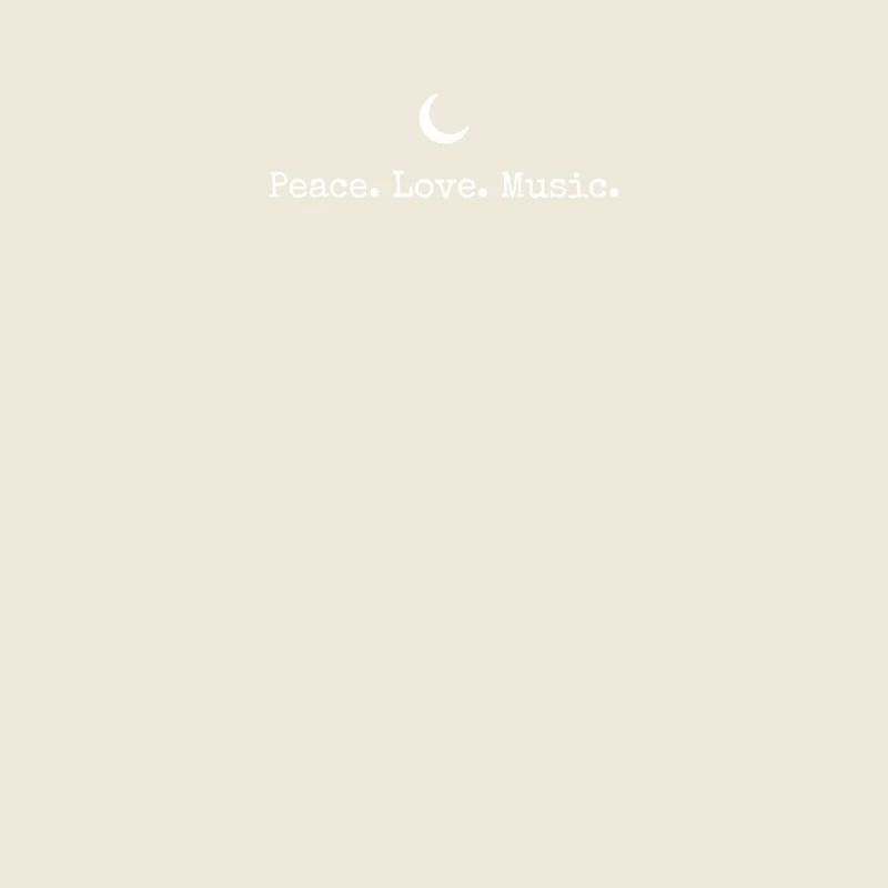 Peace Love Music - Ideal Gift for Rock Fans,