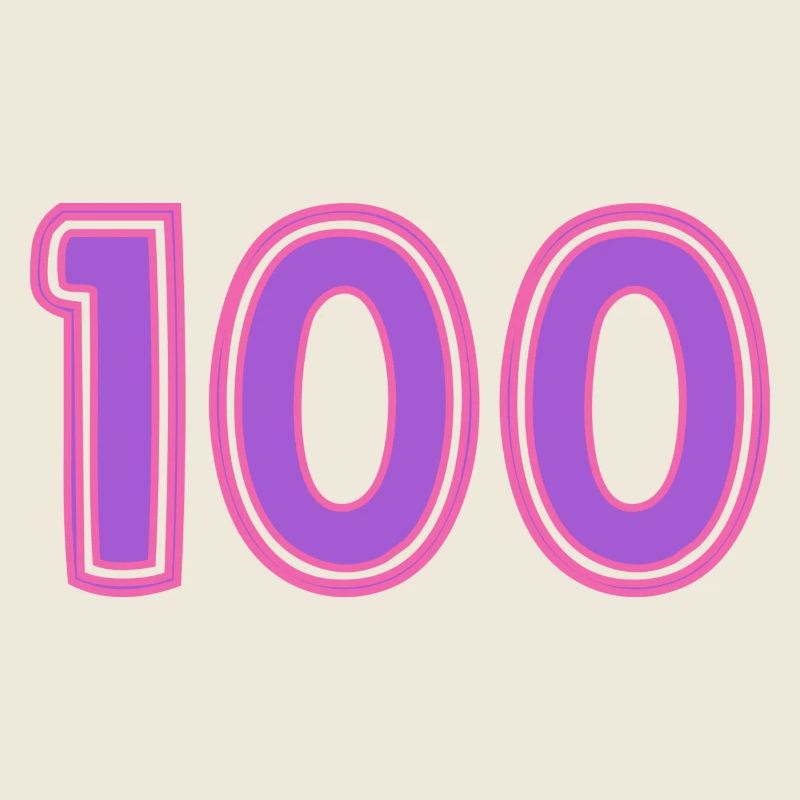 100. 100 ANS. 100e ANNIVERSAIRE